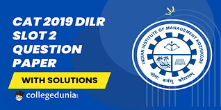 CAT 2019 DILR Slot 2 Question Paper(Available):Download Solutions with Answer Key